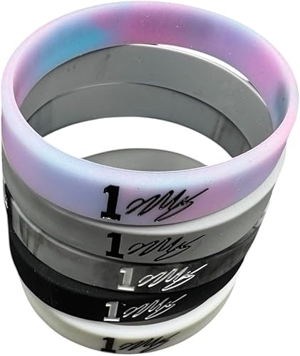 Miniatura 5 de Victor Wembanyama - Juego de 5 pulseras de baloncesto de silicona - Equipo de fanáticos de Wemby #1 - Longitud defensiva y accesorio deportivo de