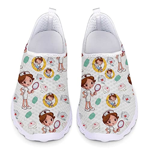 Jndtueit Cool Panda - Zapatillas de deporte para mujer, de malla atlética, EU35-43, Estampado de...