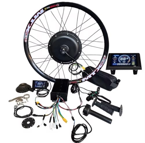 2000W Ebike conversion Kit MTX Rear Motor wheel 45a 48V 52V 60V 72V Controller, Surron throttle, Colour SW900 Screen, 29 Inch