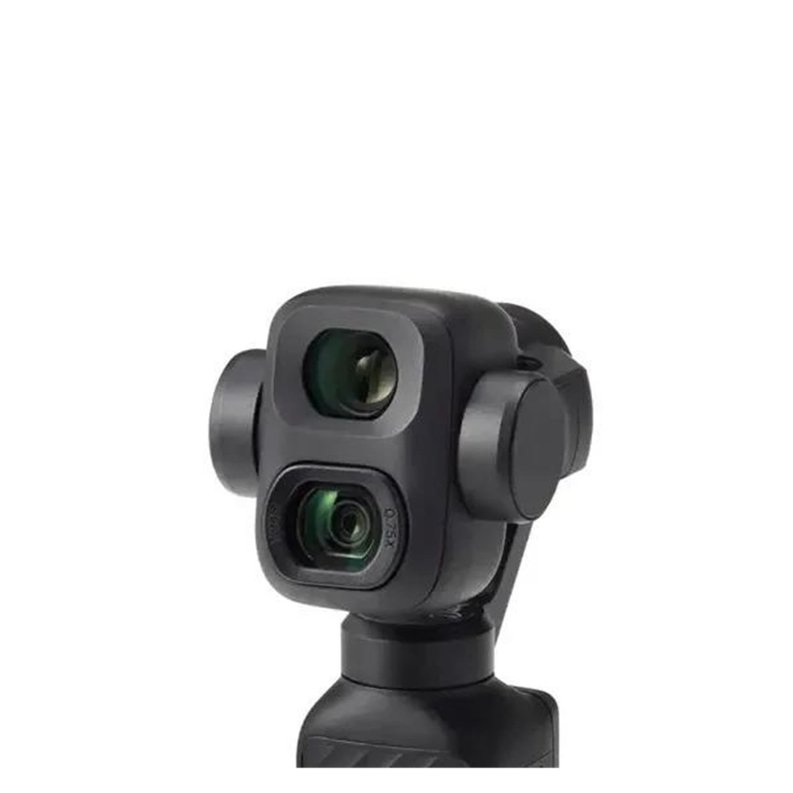 Obiettivo grandangolare, compatibile con DJI, Osmo Pocket 4P | Nero, espande il campo visivo a 108°, 45.07×30.09×7.40 mm, 5.77 g