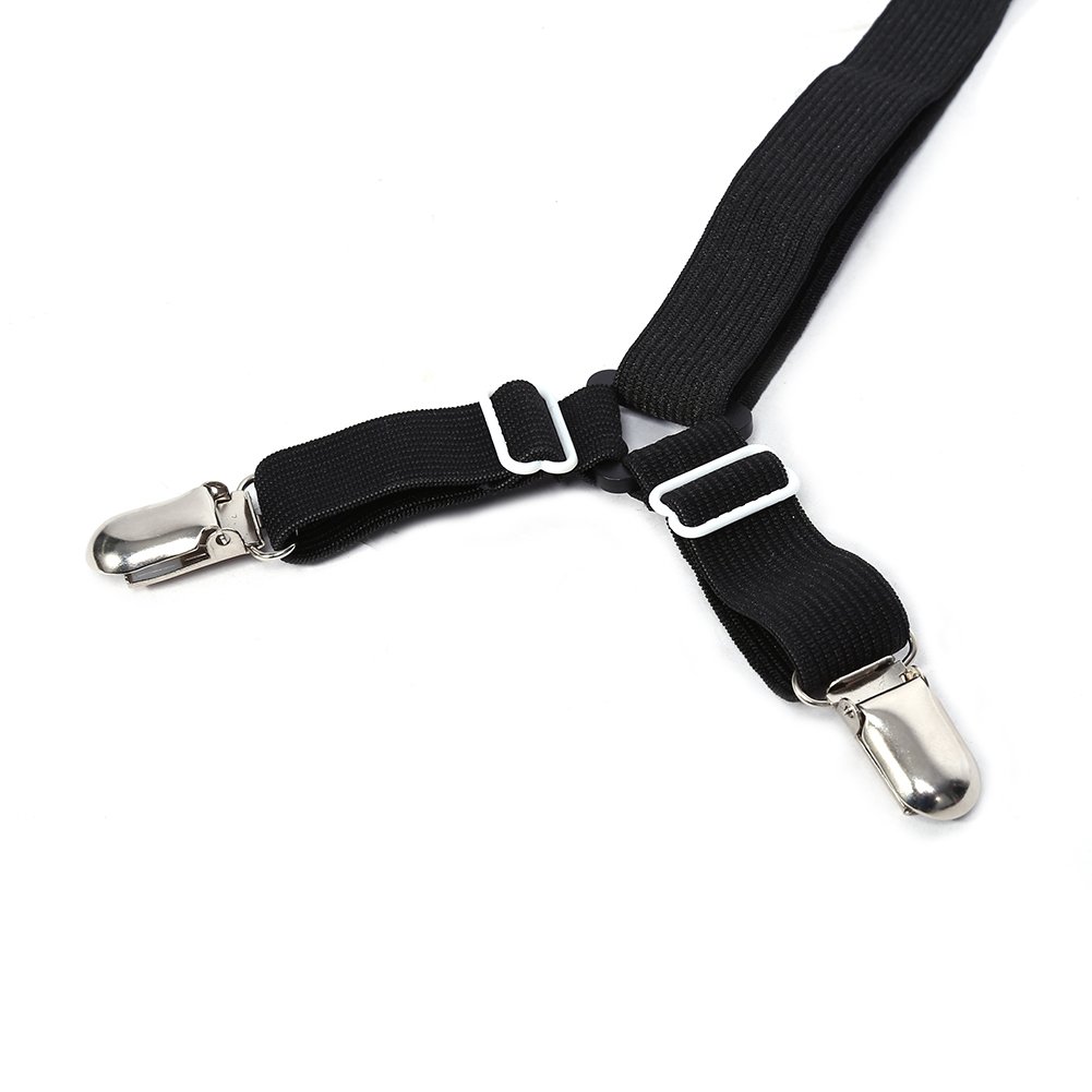 Amazon｜四角ベッドシーツクリップ ゴムバンド フラットシーツ 調節