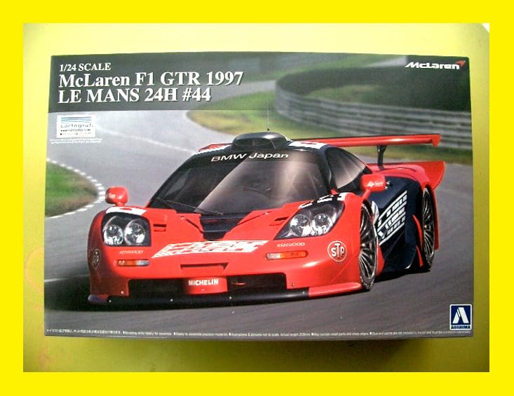 Amazon.co.jp: □1/24 アオシマ マクラーレン F1 GTR LM 1997 : おもちゃ
