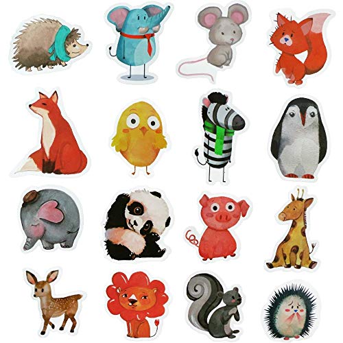 SetProducts Top Stickers! Pack of 50 Animals Stickers, Sticker Vinyls, Different Animals and Pets Non-Vulgar, Fashion, Style - Image 3