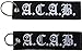 Produktbild ACAB All Cops Are My Best Friends Ultras Aufnäher gestickter Schlüsselanhänger Keychain