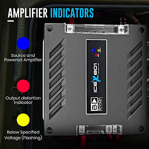 Modulo Amplificador Banda ICE X 801 800W/Rms 1 Canal 1 Ohm