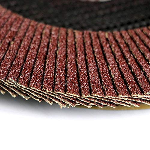 Disques de ponçage grain 60 meuleuse d'angle 7 pouces polissage bois - 3