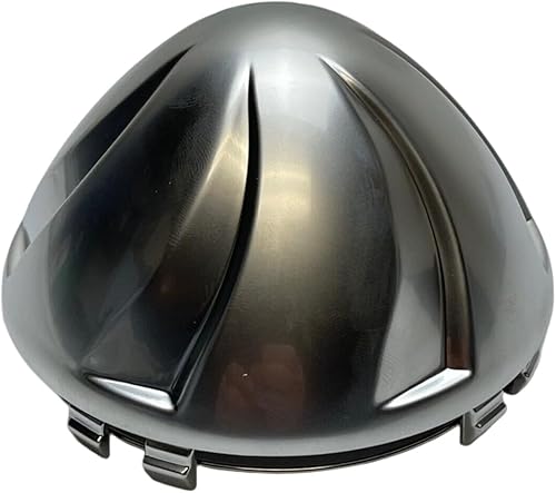 Tapa central de rueda sin logotipo plateado 00041-89880-01 S603-03 RJJD-Cap