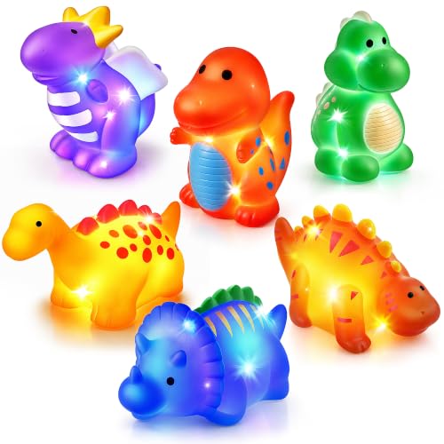 Light Up Dinosaur Bath Toys DROPS TO - image 1