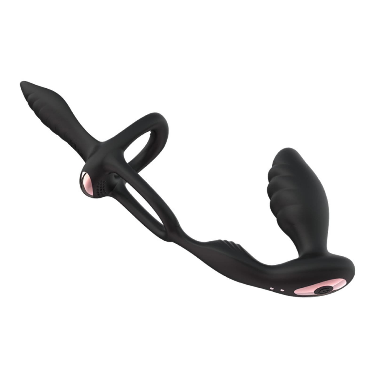 Vibreur Oeuf vibrant puissant pour homme, massage de la prostate, éjaculation retardée, plug anal, jouet sexuel Pour hommes se masturbent avec gode, machine sexuelle