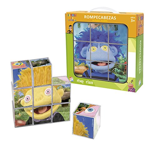 Lunnis De Leyenda- Rompecabezas 9 Cubos, Multicolor (CEFA Toys 88507)