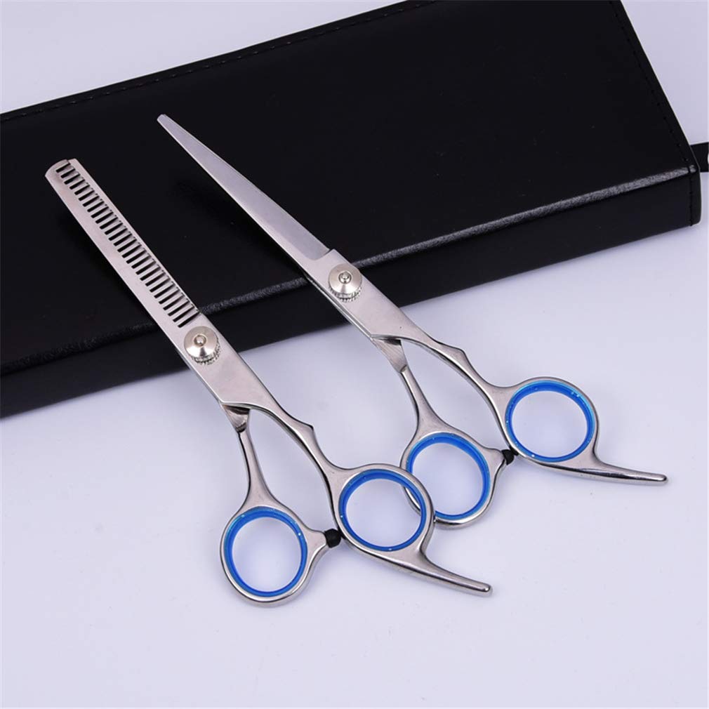 Professional Beauty saloni di Parrucchiere Forbici Bangs Set Barbiere assottigliamento cesoie cesoie Giapponese in Acciaio Inossidabile Uomo Donna Home Capelli