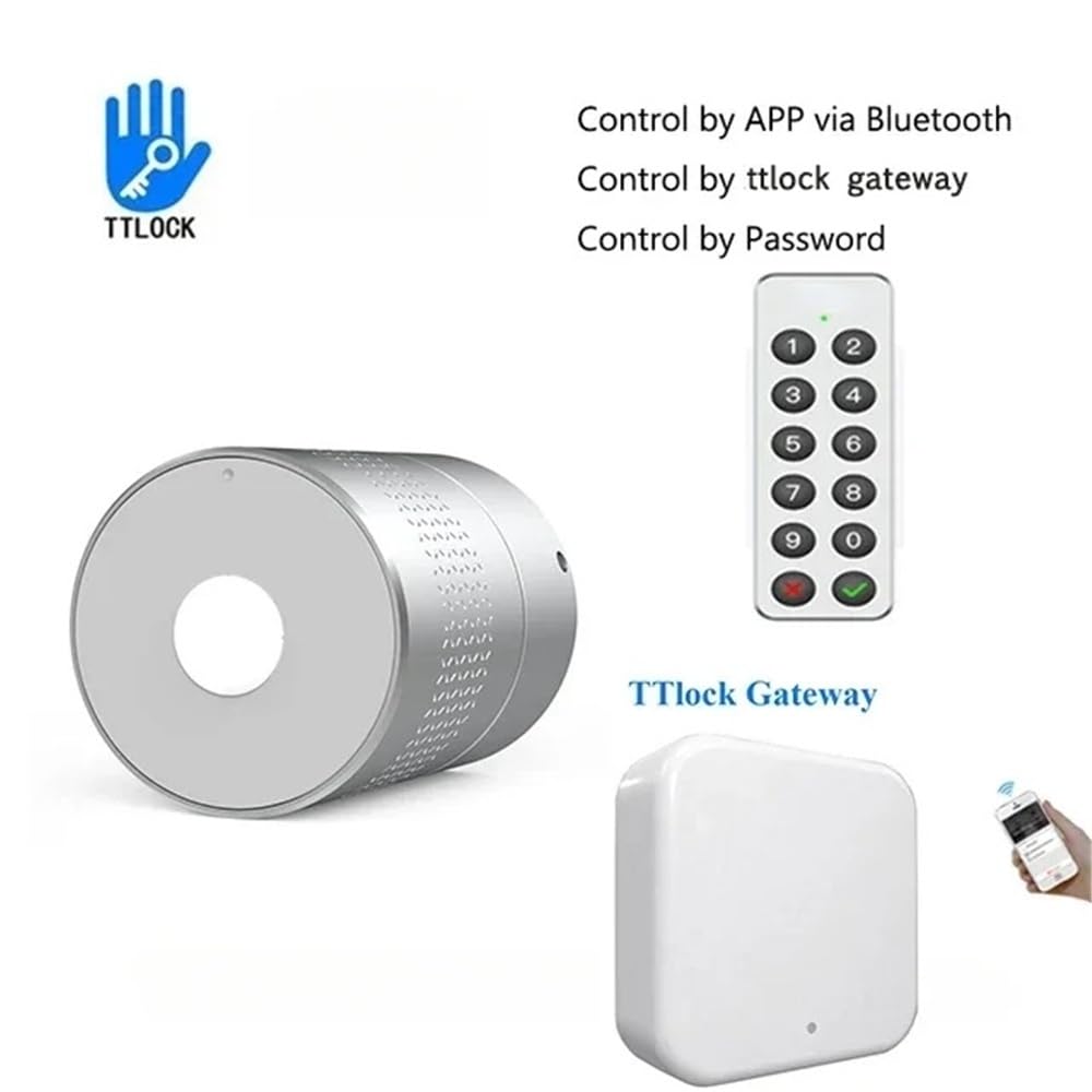 TUYA/TTlock APP Wehere M532 inteligentny zamek do drzwi styl Nuki nie zmienia cylindra zamka wsparcie Alexa Google Home zamek do drzwi odcisków palców (kod M532-TT-wg)