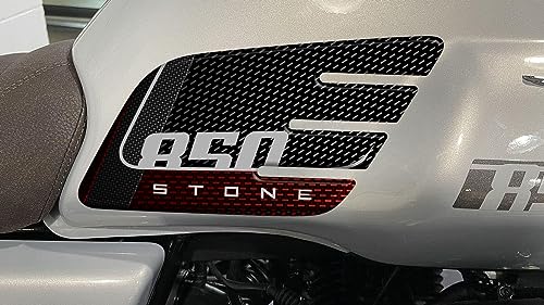 Protection 3D Moto Guzzi V7 850 autocollant résine anti-rayure rouge