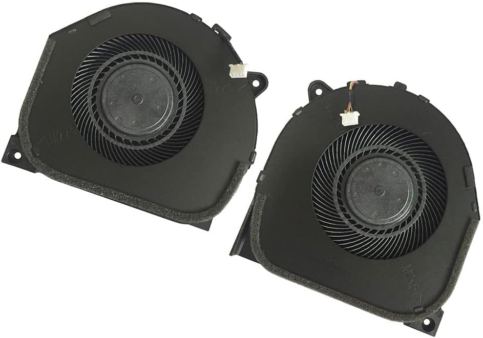 (1 Pair) CPU GPU Cooling Fan Fit for Legion Y7000-2019 1050 81V4/ Y7000 2019-PG0 81T0/ Y530-15ICH 1060 81FV 81LB/ Y540-15IRH-PG0 81SY Series Fan Dc 5V