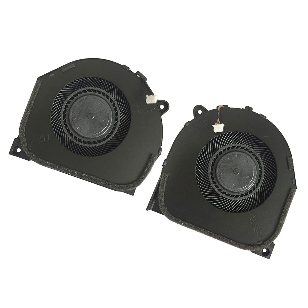 (1 Pair) CPU GPU Cooling Fan Fit for Legion Y7000-2019 1050 81V4/ Y7000 2019-PG0 81T0/ Y530-15ICH 1060 81FV 81LB/ Y540-15IRH-PG0 81SY Series Fan Dc 5V