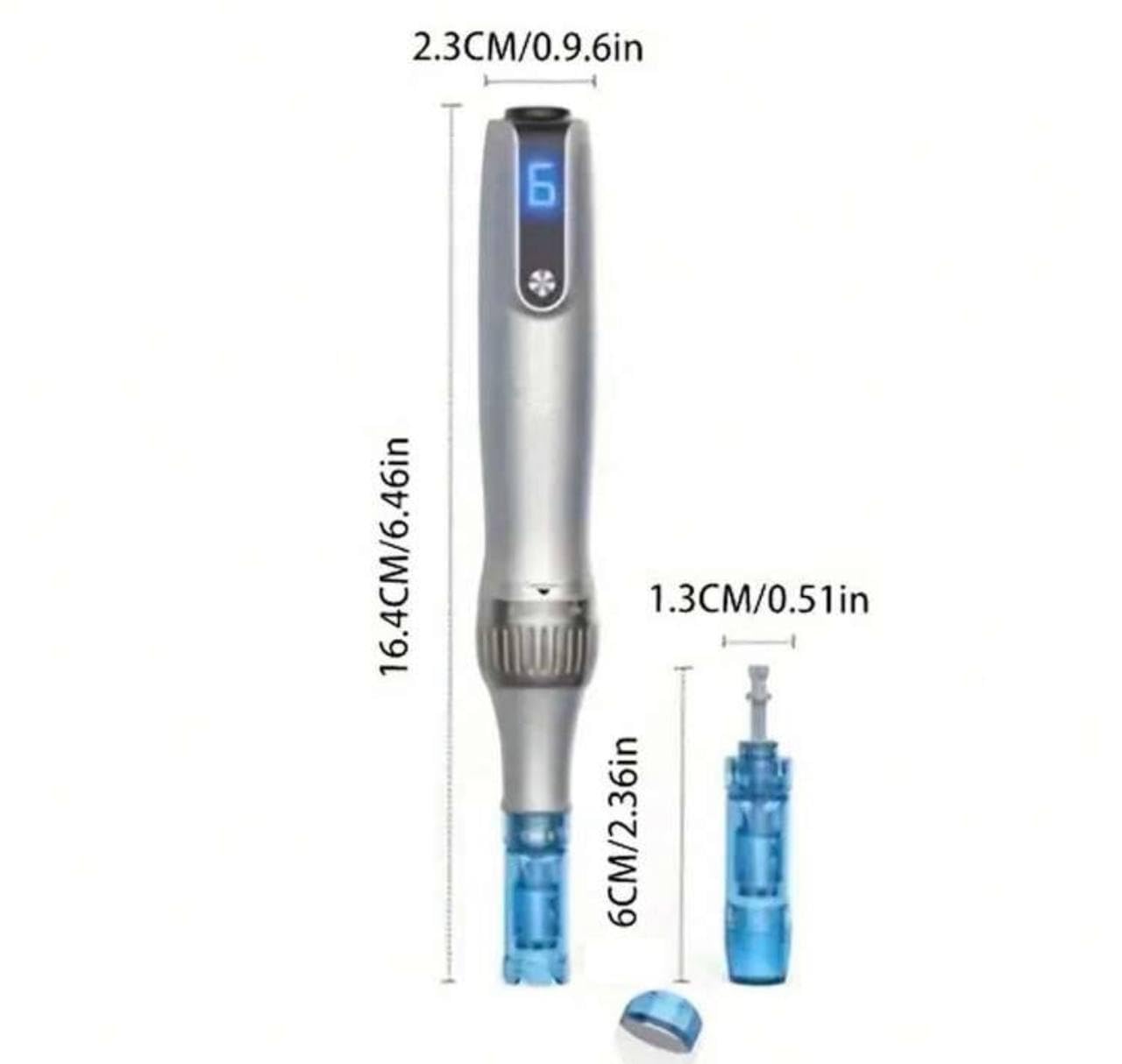 Cosmetic Pen Device for Home Use-Beauty Skin Care Tool For Face, Scalp & Body (10x18P)