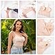 Maiclaice Damen Spitze BH Mit Polsterung Sexy Bequemer Bustier Ohne Bügel Alltag Bralette Büstenhalter Schwarz X-Large