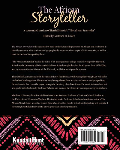A Customized Version of Harold Scheub's ""the African Storyteller
