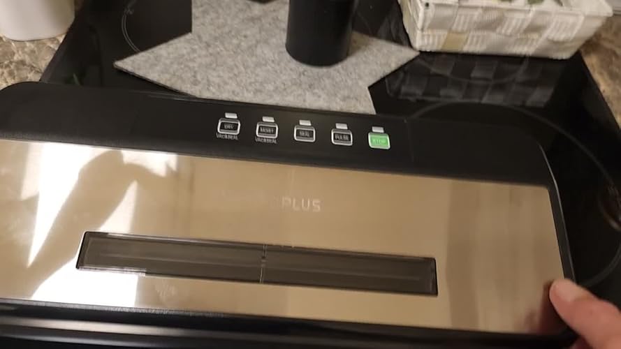 INKBIRD Professionele Vacuüm Sealer Machine Verbeterde Versie, PowerVac 6 -in-1 Automatische Vacuümmachine voor Breekbaar Voedsel, Droog en Nat Voedsel, 80Kpa Krachtige Zuigkracht, LED Licht INKBIRD Professionele Vacuüm Sealer Machine Verbeterde Versie, PowerVac 6 -in-1 Automatische Vacuümmachine voor Breekbaar Voedsel, Droog en Nat Voedsel, 80Kpa Krachtige Zuigkracht, LED Licht