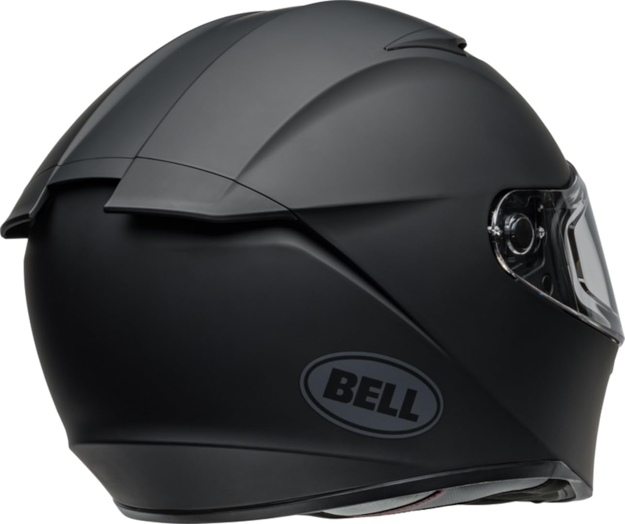 Bell Lithium Solid ECE Helm, dynamische Außenschale, integriertes Sonnenvisier, EPS mit Mehreren Dichten, Optik Klasse 1, Pinlock-kompatibel, DREI Schalengrößen, Farbe: Matte Black, Größe: XS