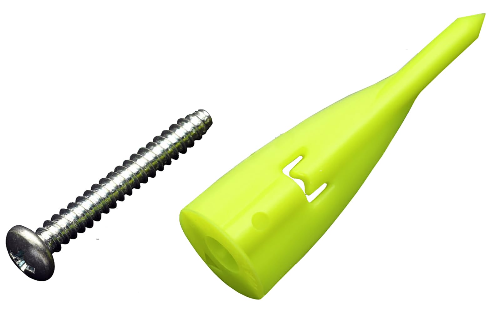 wallclaw anclajes pck-wc25-ys de imitación de yeso ancla y tornillos (25 unidades)