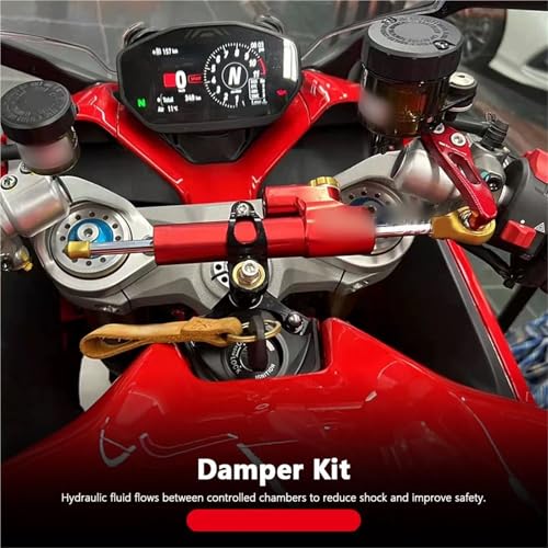 Support stabilisation moto pour installer un amortisseur direction CB600