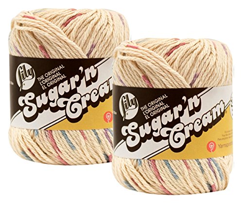 Sugar'N Cream Yarn - Ombres Super Size-Potpourri Print
