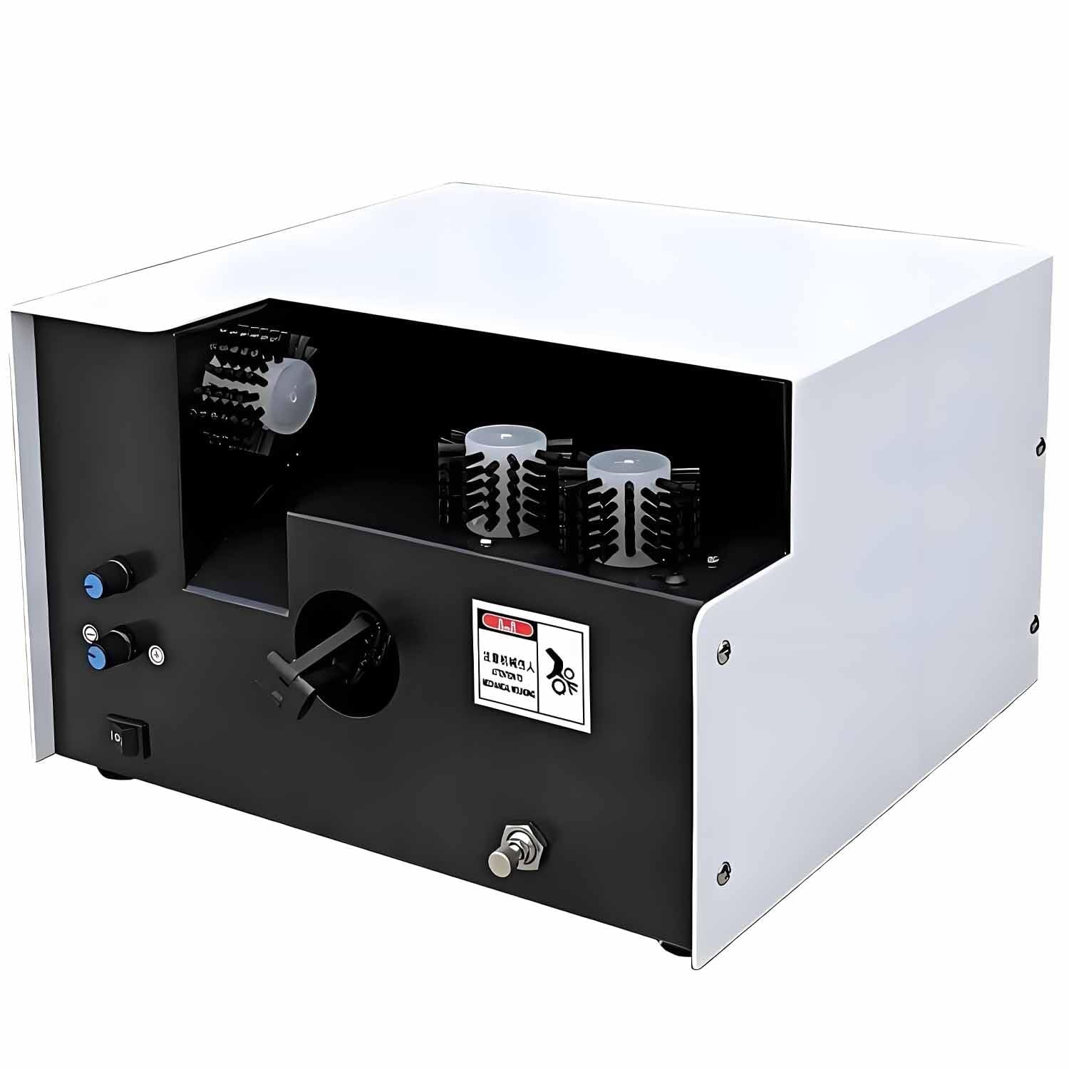 Automatic Wire Twister, Pneumatic Braiding Machine with 3-Brushes, Adjustable Speed, Reversible Design, Pneumatic Control, for Shielded Cable Processing, Wire End Treatment