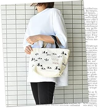 Amazon.co.jp: ミニトートバッグ 帆布 ファスナー付き まめしばKA 約横