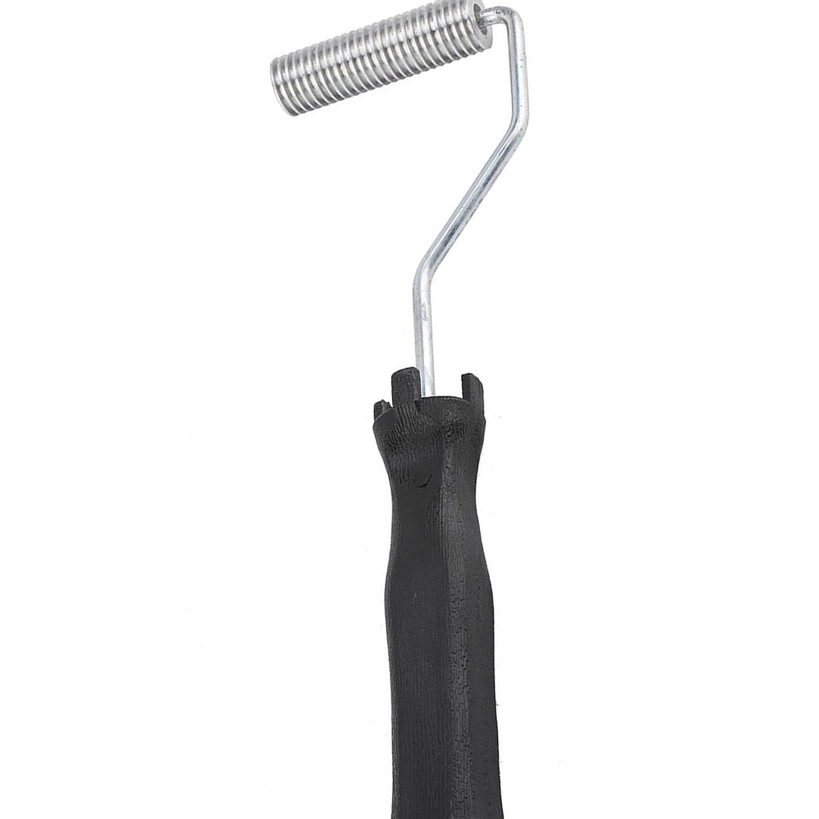 Aramox Rouleau Fibre De Verre Rouleau Debulleur Resine Outil de Rouleau en Fibre de Verre, Rouleau de Stratification à Bulles en Fibre de Verre en Alliage D'aluminium, Outil de à Bulles Compact en Fib