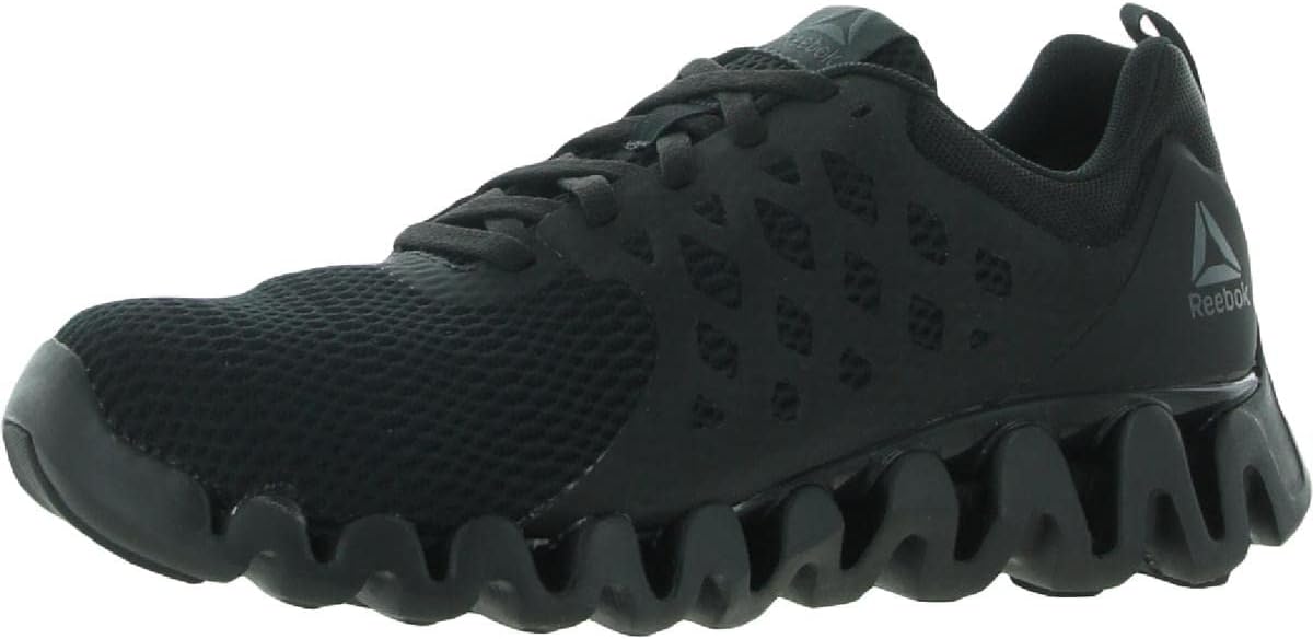 Reebok Men's Zig Pulse 3.0 Running Shoe, Grey/red/White/Silver, 7.5 M US