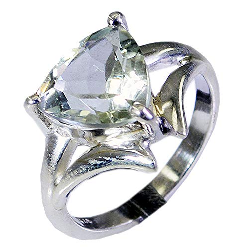 Bague Argent 925 Trillion pour homme et femme, fini les doigts verts avec ce bijou hypoallergénique
