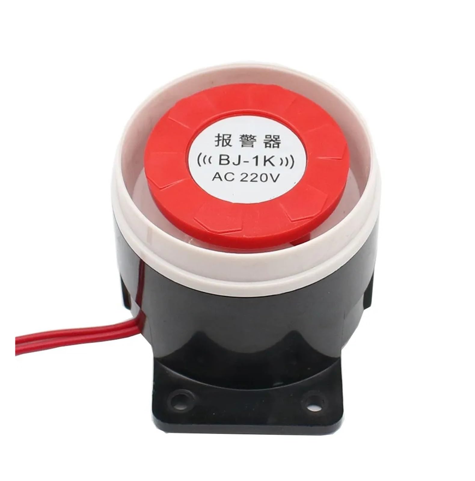 Alarma Industrial de Alto decibelio BJ-1K, 12V, 220V, Sonido de Sirena, Sonido de Rescate, Sonido de Fuego, zumbador Integrado (Size : 220V)