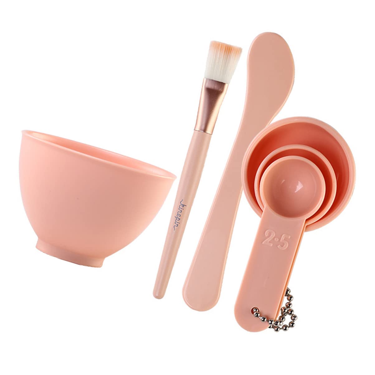 TOVINANNA Face Mask Bowl and Brush Set Complete Mask Making Kit 6pc Set Mixing Bowl Tools for Beauty Diy