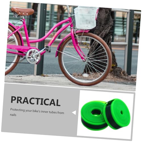 Juego de 2 piezas de protectores internos para llantas de bicicleta TPU de Totority, protección antipinchazos para bicicletas de montaña y de ruta, accesorios resistentes contra pinchazos miniatura 4