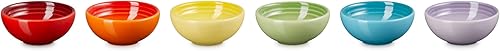 Miniatura 10 de Le Creuset Juego de 6 cuencos de gres de 2 oz