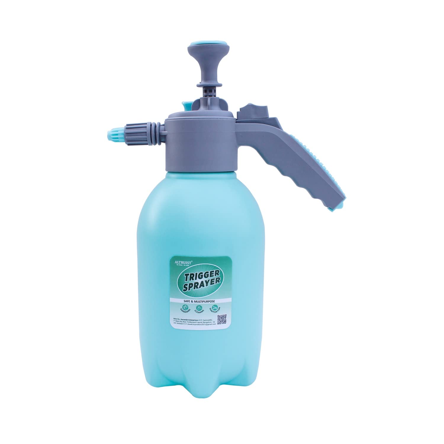 ALTRUIST 1 Pc Heavy Duty Garden Pump Pressure Sprayer, Lawn Sprinkler, Water Mister, Spray Bottle for Herbicides, Pesticides, Fertilizers, Plants Flowers (2L Capacity) Blue (B08TWQ15D3) Amazon Price History, Amazon Price Tracker