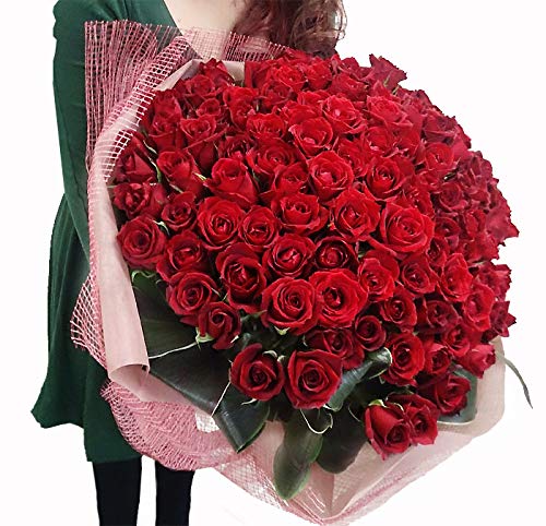 ゆー　赤　バラ　1000 赤バラの花束 - 誕生日フラワーギフト｜｜花や花束の宅配