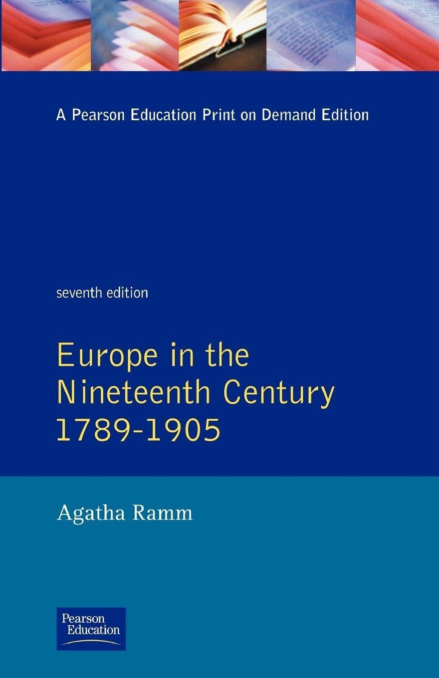 Grant and Temperley's Europe in the Nineteenth Century 1789-1905: 1 (Europe in the Twentieth Century)