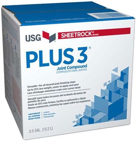 Sheetrock Plus 3 Pre-Mixed Lightweight All-Purpose Drywall Joint Compound