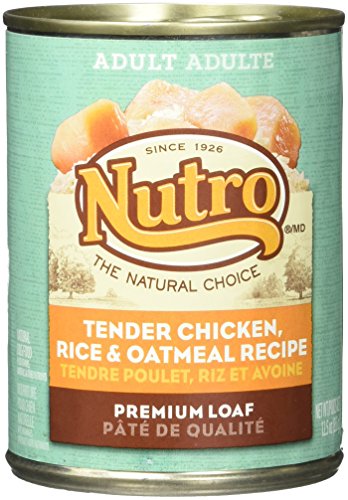 Nutro 50411561 Tender Chicken, Rice & Oatmeal Recipe Can Dog Food, 12 Ea/12.5Oz #TOP28