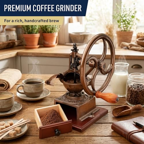 Cast Iron Manual Burr Grinder