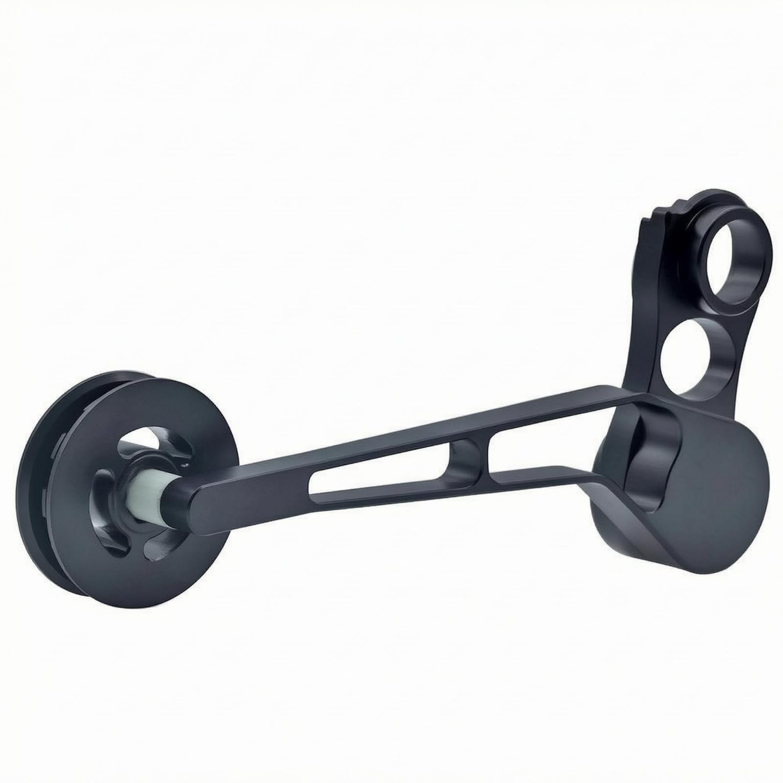 Kettenspanner Fahrrad Kettenführungskörper Kettenrädchen Schaltwerks-spannhalter aus Aluminiumlegierung mit 11T Rolle Und Gewindesicherung für Falträder Pendler Wartung