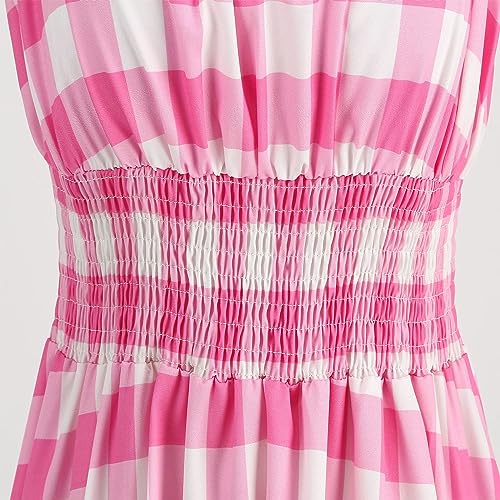 Image of 1950s Dresses for Women Vintage Retro Cocktail Party Swing Dresses Halter Floral Rockabilly 50s Polka Dot Pin up Dress