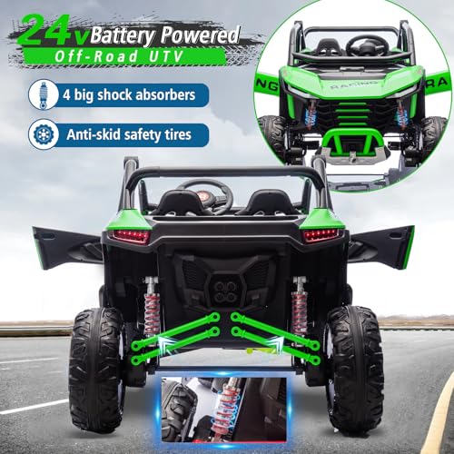 Image of Kid 4WD UTV 24V Ride On Toys for Big Kids 2 Seater Ride On Toys Kids
