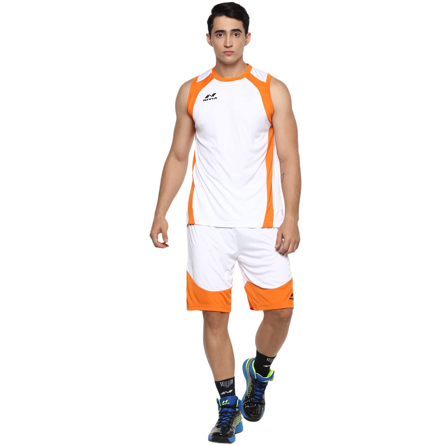 Nivia Herren Phantom Basketballtrikot