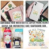 3 Pack We All Thrive Under Different Conditions Sticker Special Education SLP Autism Teacher Decal Waterproof Vinyl Decal for Water Bottle, Laptop, Phone, Car Gift 2 Inch