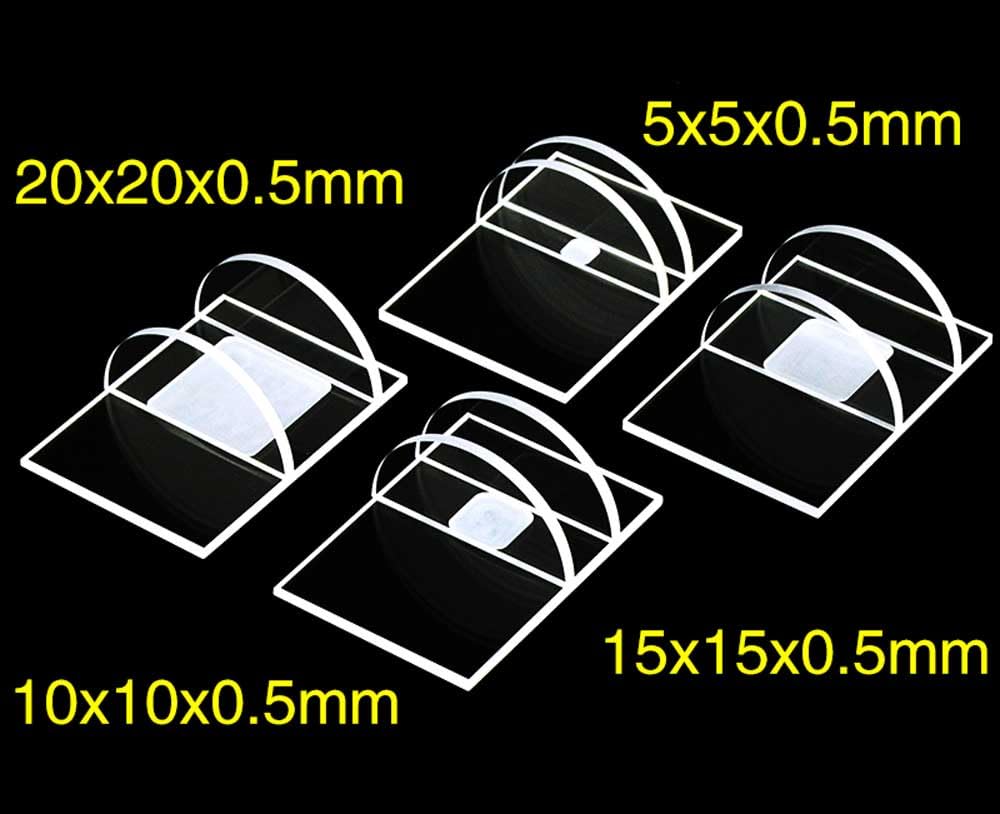 Zamykana komora na próbki XRD | Konstrukcja ze szkła rowkowanego | Kompatybilna ze standardowym sprzętem do dyfraktometrii XRD(With 1Roll Tape 5x5x0.5mm)