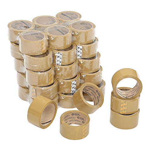 Image of Tartan Box Sealing Tape 369 Tan, 48 mm x 50 m (Case of 36)