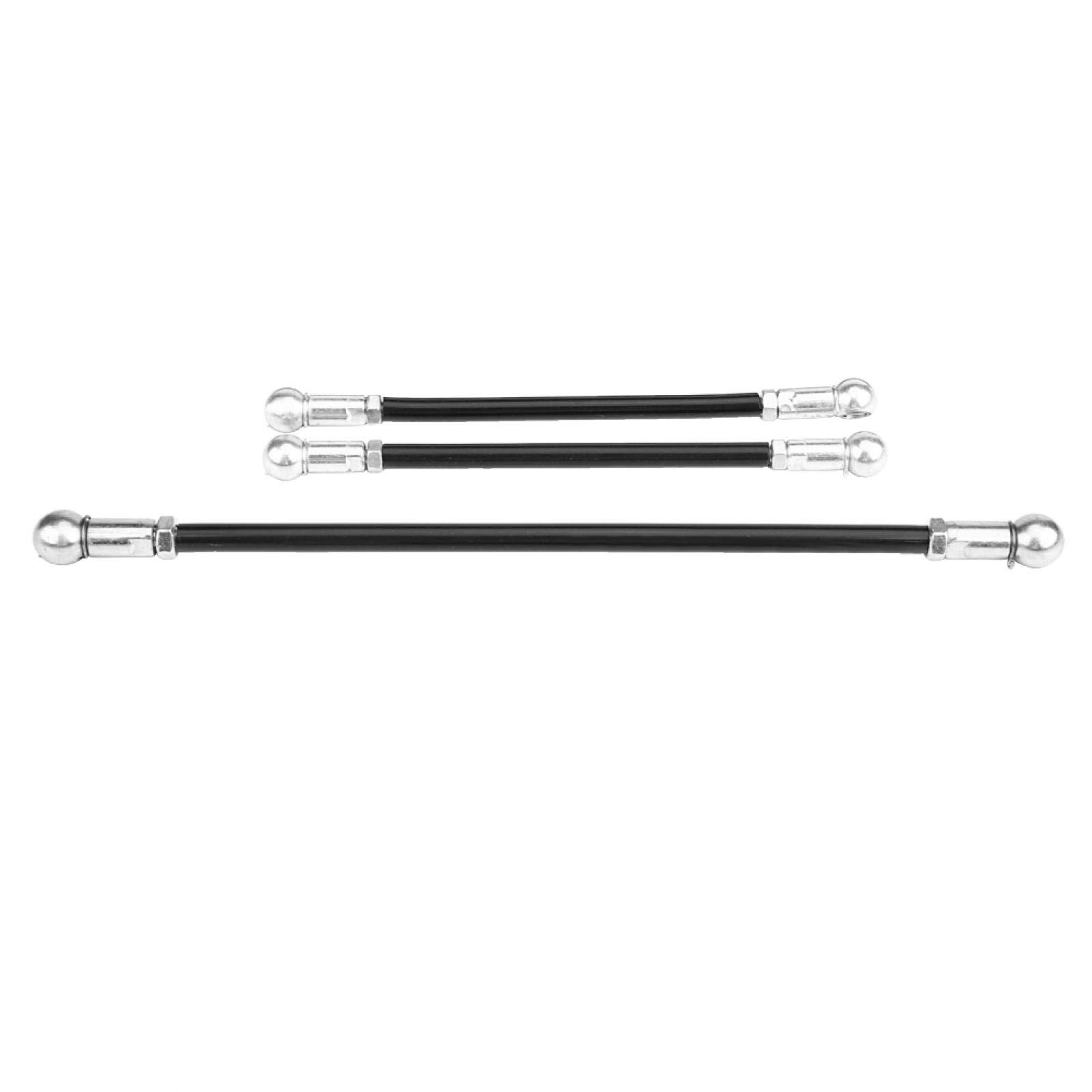 Ymiko 3 Pièces Connexion de Lien de Vitesse de Changement de Vitesse de Voiture, Bielles de Lien de Changement de Vitesse de Voiture pour 106 1991-2003 1994-2004 245283 +